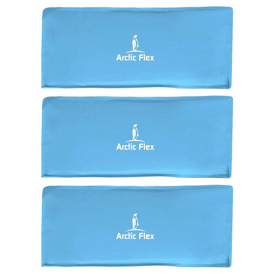 Vive Health - Ankle Ice Wrap Replacement Packs, Hot/Cold Gel, 3 Packs