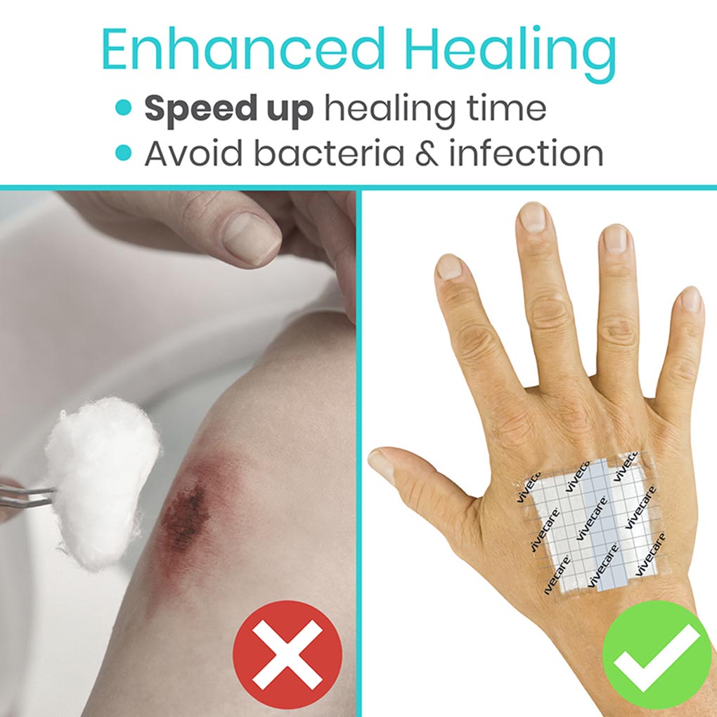 Vive Health -  Transparent Adhesive Bandages