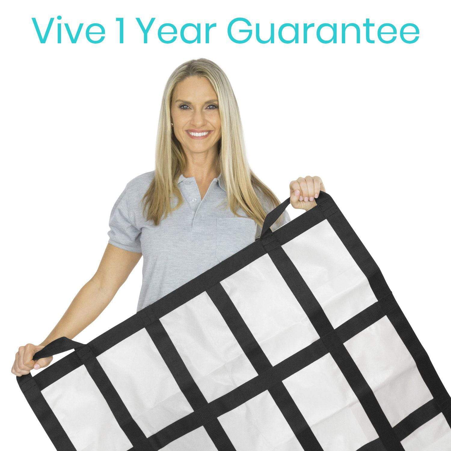 Vive Health - Reinforced Nylon Waterproof Transfer Blanket, 38.5" x 77", 600lbs Capacity