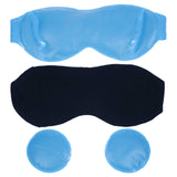 Vive Health - Ice Eye Mask, Flexible, Non-Toxic Gel with Straps, Includes 2 Round Packs