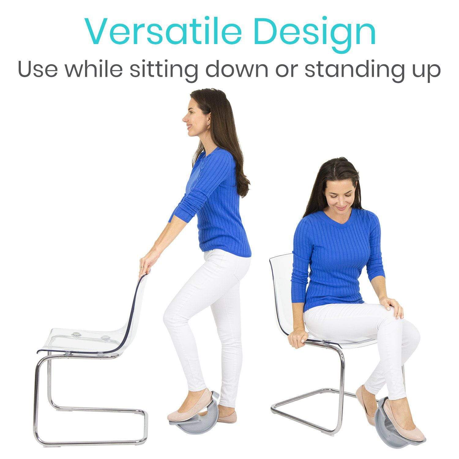 Vive Health - Calf Stretcher with Angled Foot Plate and Non-skid Base