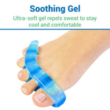 Vive Health - 4Pc Flexible Gel Toe Separators