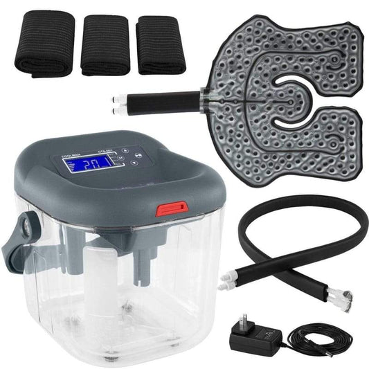 Vive Health - Ice Therapy Machine with 3 Straps, Pad, and Insulated 5’ Tube