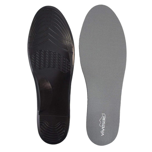 Vive Health - Full Length Gel Insoles, Nonslip Cushion, Trim to fit