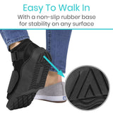 Vive Health - Offloading Post Op Shoe, Angled Rigid Sole, Wide Toe