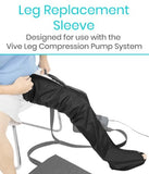 Vive Health - Replacement Leg Cuffs: Large with Extender, 1 Pair, 5’ Tubing, Full Zipper