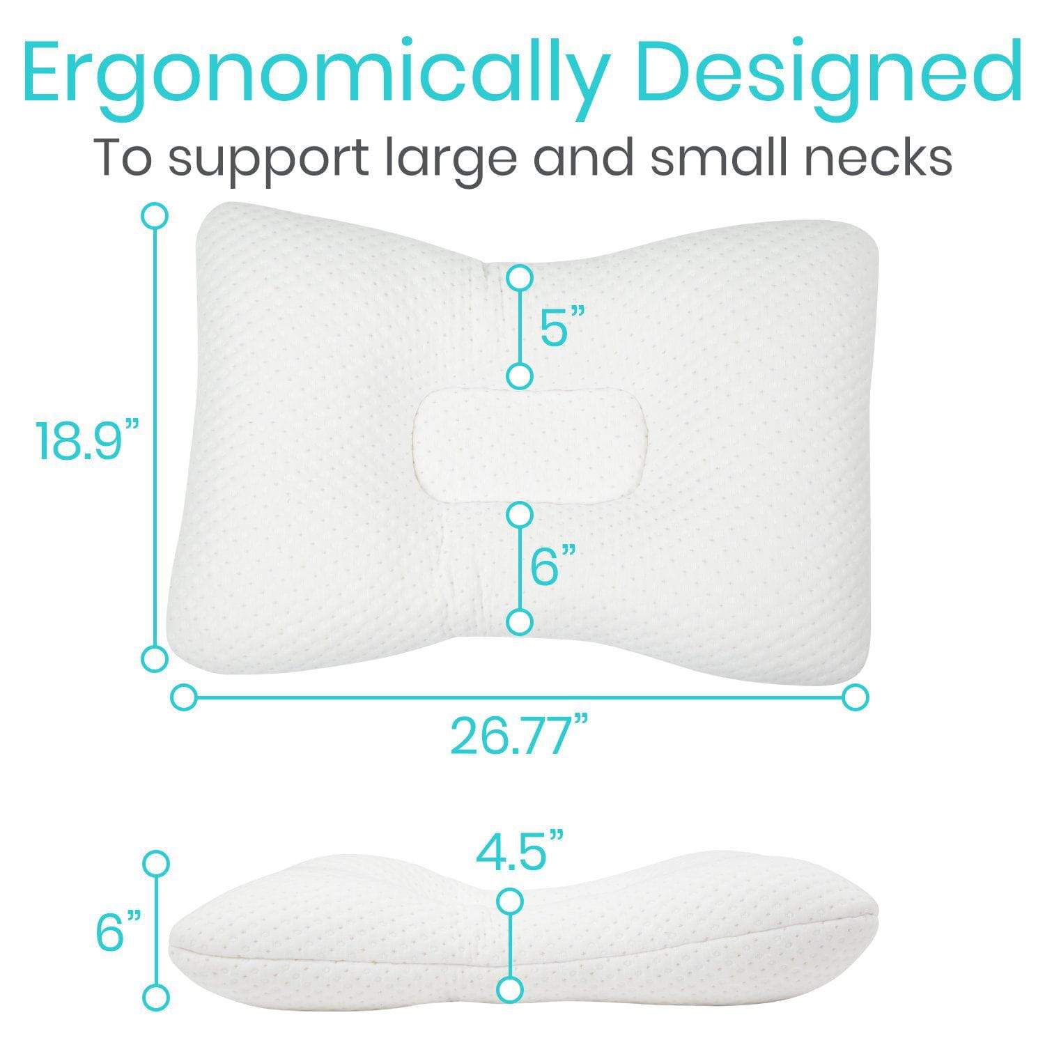 Vive Health - Memory Foam Shredded Cervical Pillow