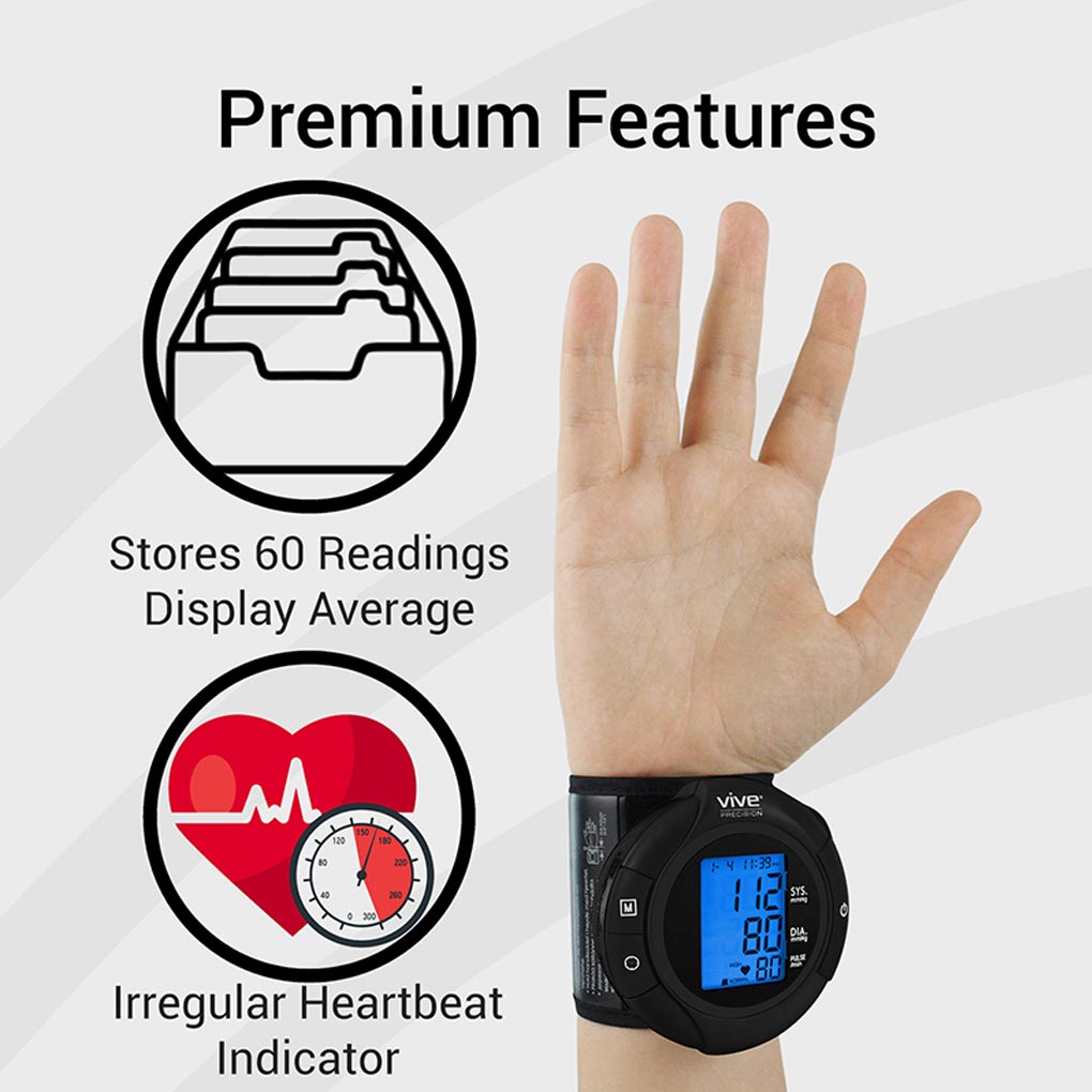 Vive Health -  Wrist Blood Pressure Monitor