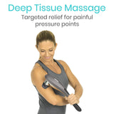 Vive Health - Handheld Massager, 5 Modes, 6 Massage Heads, Cordless - Supports up to 400 lbs
