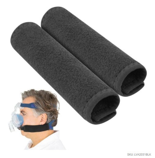 Vive Health - 5.5" CPAP Strap Covers, Washable Fleece, 4 Pairs