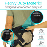 Vive Health - Heavy Duty Transfer Belt with Leg Straps, 300 lbs Capacity