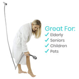 Vive Health - Handheld Shower Head with 5 High-Pressure Spray Modes and Pause Function, 6.5’ Flex Hose