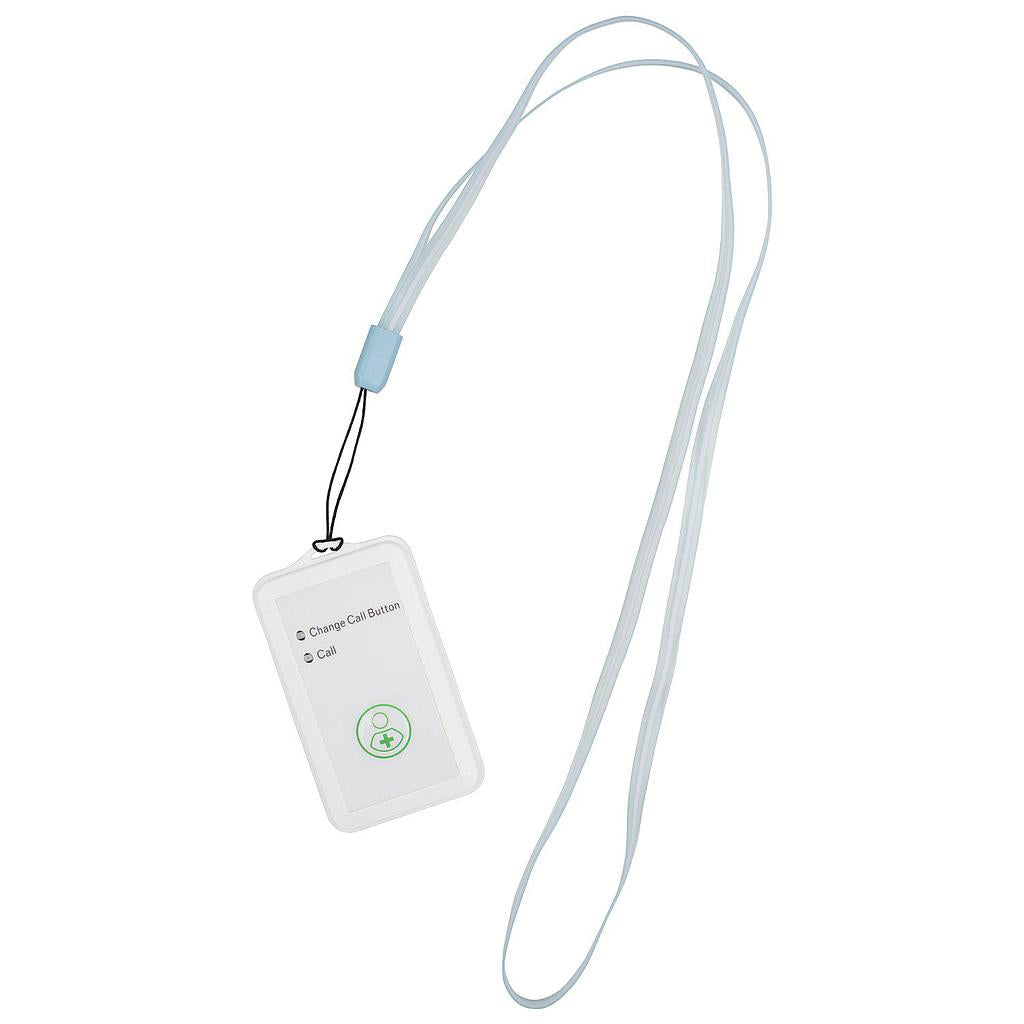 Vive Health - Wireless Call Button, Compact 3.5” x 1" with Lanyard, Real-Time Alerts