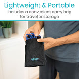 Vive Health - Shoulder Pulley, Metal/Nylon Pulley, Rope w/Door Anchor