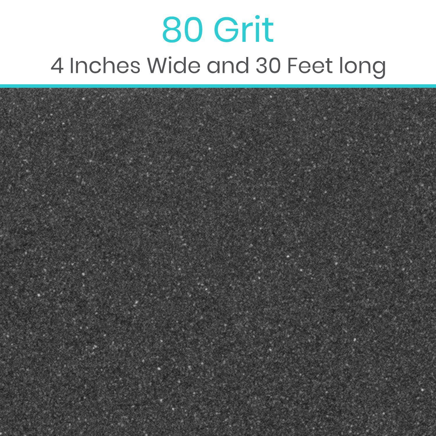 Vive Health -  Anti-Slip Tape, Weatherproof, 80 Grit, 4” Wide, 30’ Roll