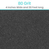 Vive Health -  Anti-Slip Tape, Weatherproof, 80 Grit, 4” Wide, 30’ Roll