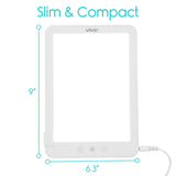 Vive Health - Sun Lamp, LED UV-Free, 3 Intensities, 10,000 Lux, Dimmer