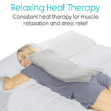 Vive Health - Heating Pad, 4 Heat Settings, Moisture Sheet, Plush Cover, 9’ Cord, 12" x 24"