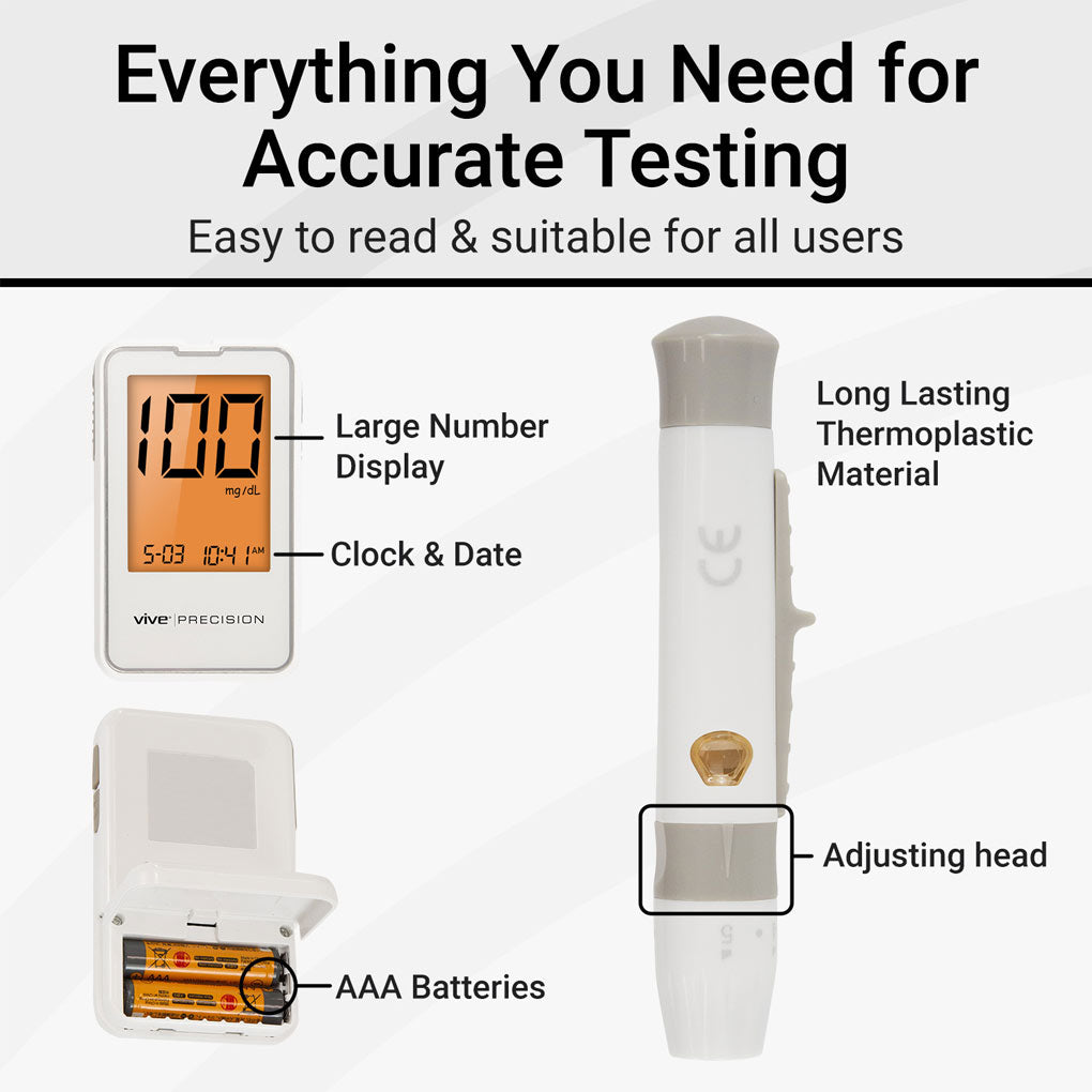 Vive Health -  Blood Glucose Test Strips