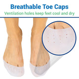 Vive Health - 2 Pairs Perfumed Silicone Gel Toe Pouches