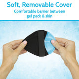 Vive Health - Round Hot/Cold Ice Packs, 4" Nontoxic Gel, Soft Cover