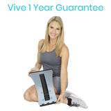 Vive Health - Grooved Multi-Level Back Stretcher, 440 lbs Capacity