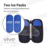 Vive Health - Insulin Travel Case with 2 Icepacks and integrated thermometer