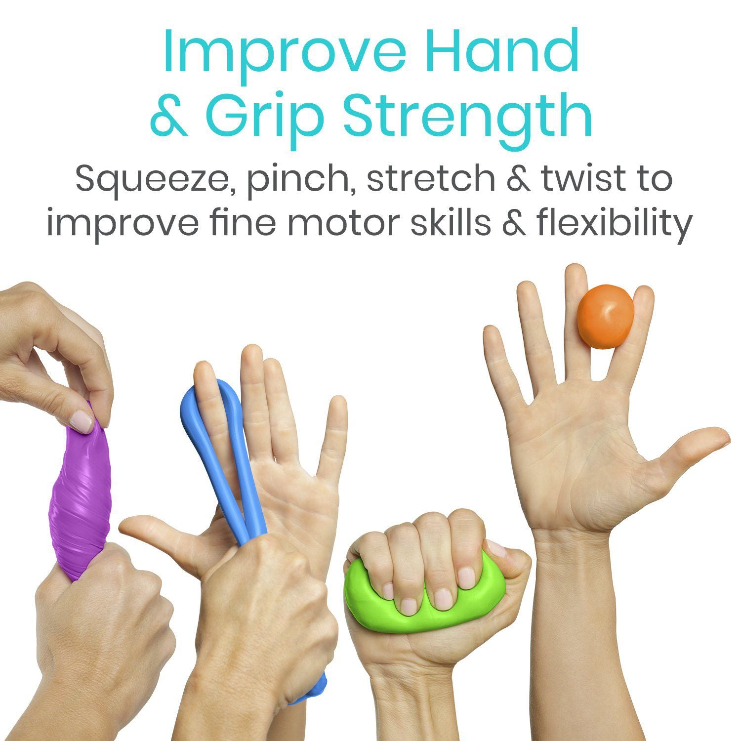 Vive Health - Therapy Putty for Hand and Grip Strength Training