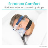 Vive Health - 5.5" CPAP Strap Covers, Washable Fleece, 4 Pairs