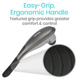 Vive Health - Handheld Massager, 5 Modes, 6 Massage Heads, Cordless - Supports up to 400 lbs
