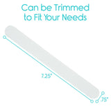Vive Health - Nonslip Bath Strips, 7.5" x .75", Peel and Stick, 24 Pack with Putty Knife