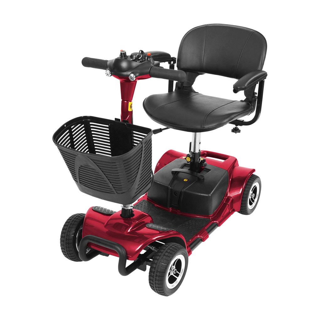 Vive Mobility - Long Range 4 Wheel Mobility Scooter, 265lb Capacity