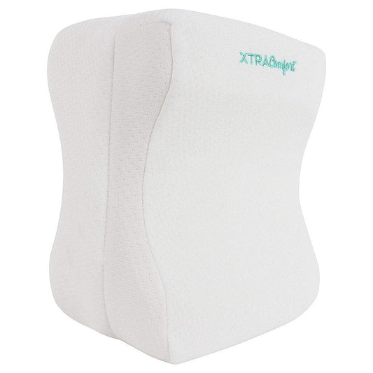 Vive Health -  9.5" x 8" Knee Pillow - Zipper Cover - White