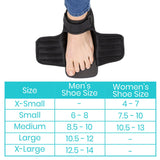 Vive Health - Heel Wedge Post Op Shoe, Rigid Sole, Wide Toe