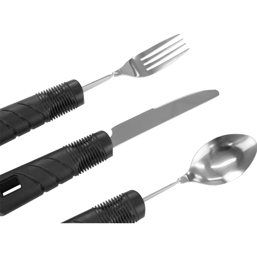 Vive Health -  Bendable Adaptive Utensil Set Black