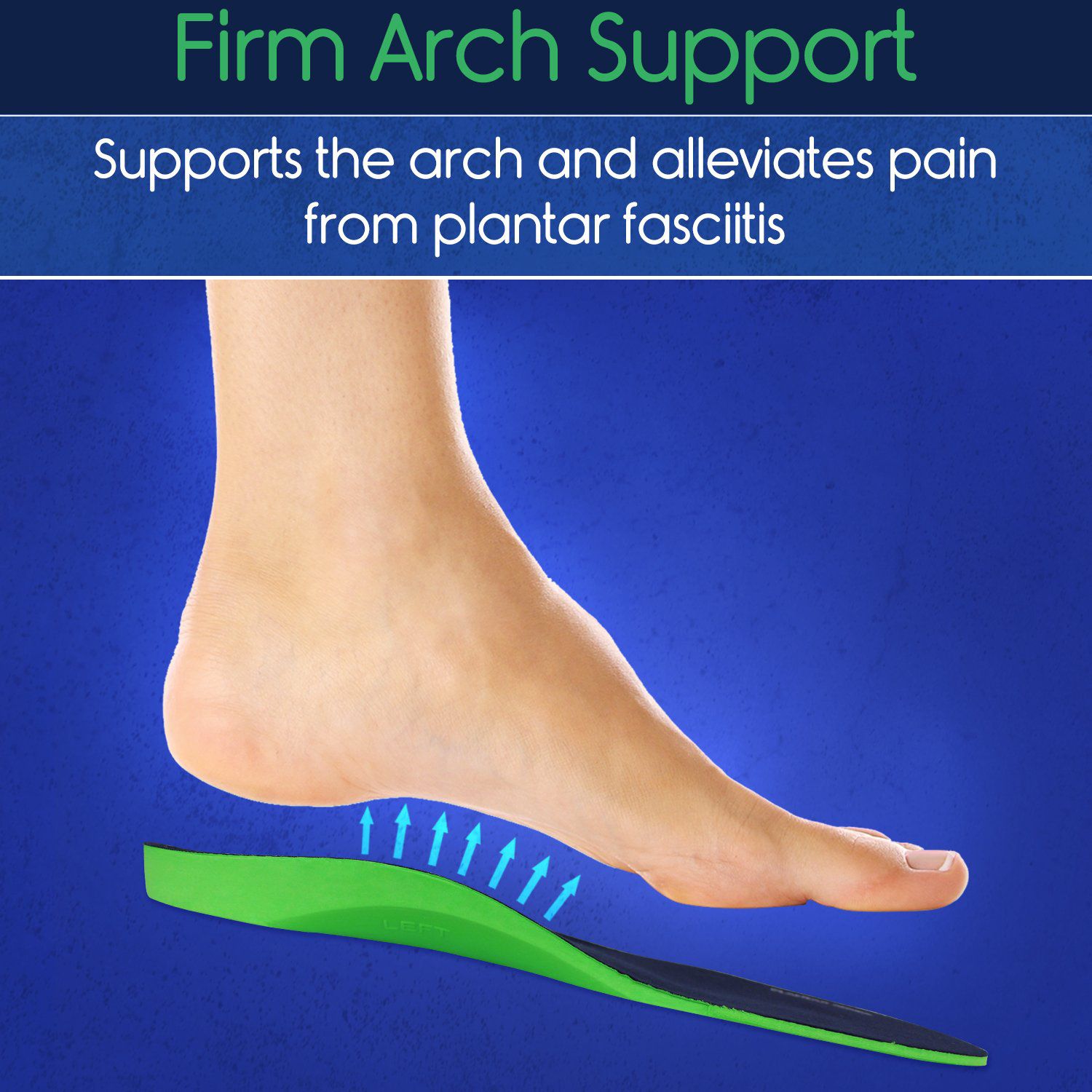 Vive Health -  Plantar Series - Full Length Insoles