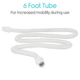 Vive Health - Universally Compatible CPAP Tubing for All CPAP Machines, Lightweight with Flexible 6’ Tubing and Universal Connectors