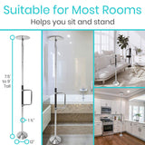 Vive Health -  Floor to Ceiling Grab Bar