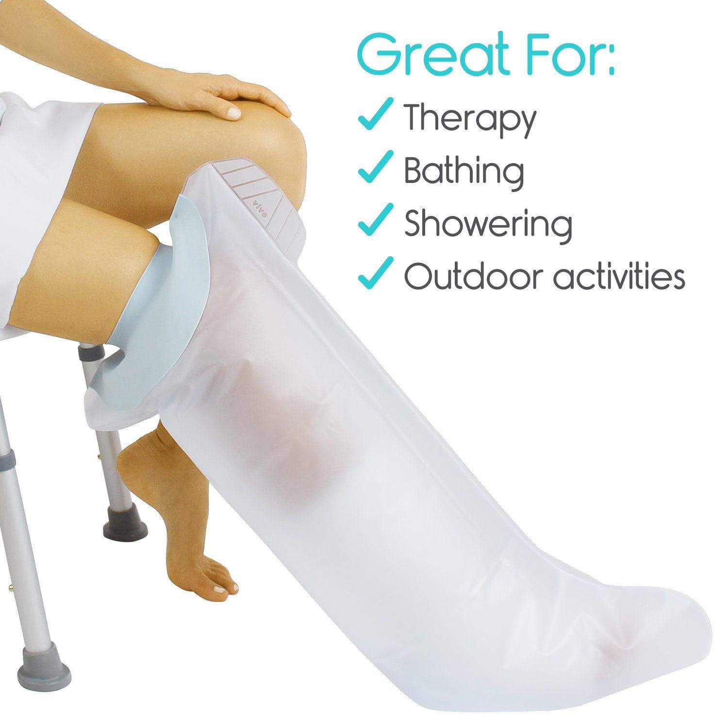 Vive Health - 31.1" x 14.2", Textured Leg Cast Cover