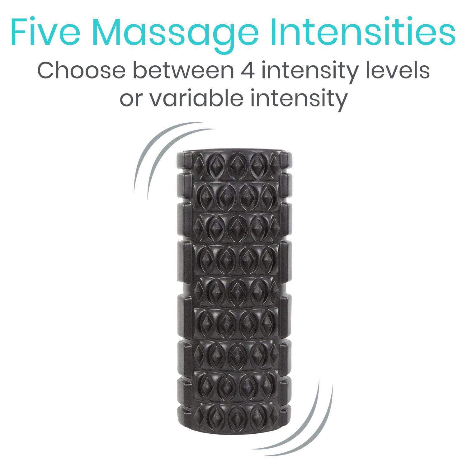 Vive Health - 12.99" HD Foam Vibrating Foam Roller, 5 Modes, Rechargeable