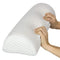 Vive Health - Dual Foam Half Moon Bolster Pillow - White Cover