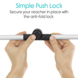 Vive Health - Pack of 2 32” Folding Reacher Grabber with 4" Rotating Claw - Supports up to 5 lbs