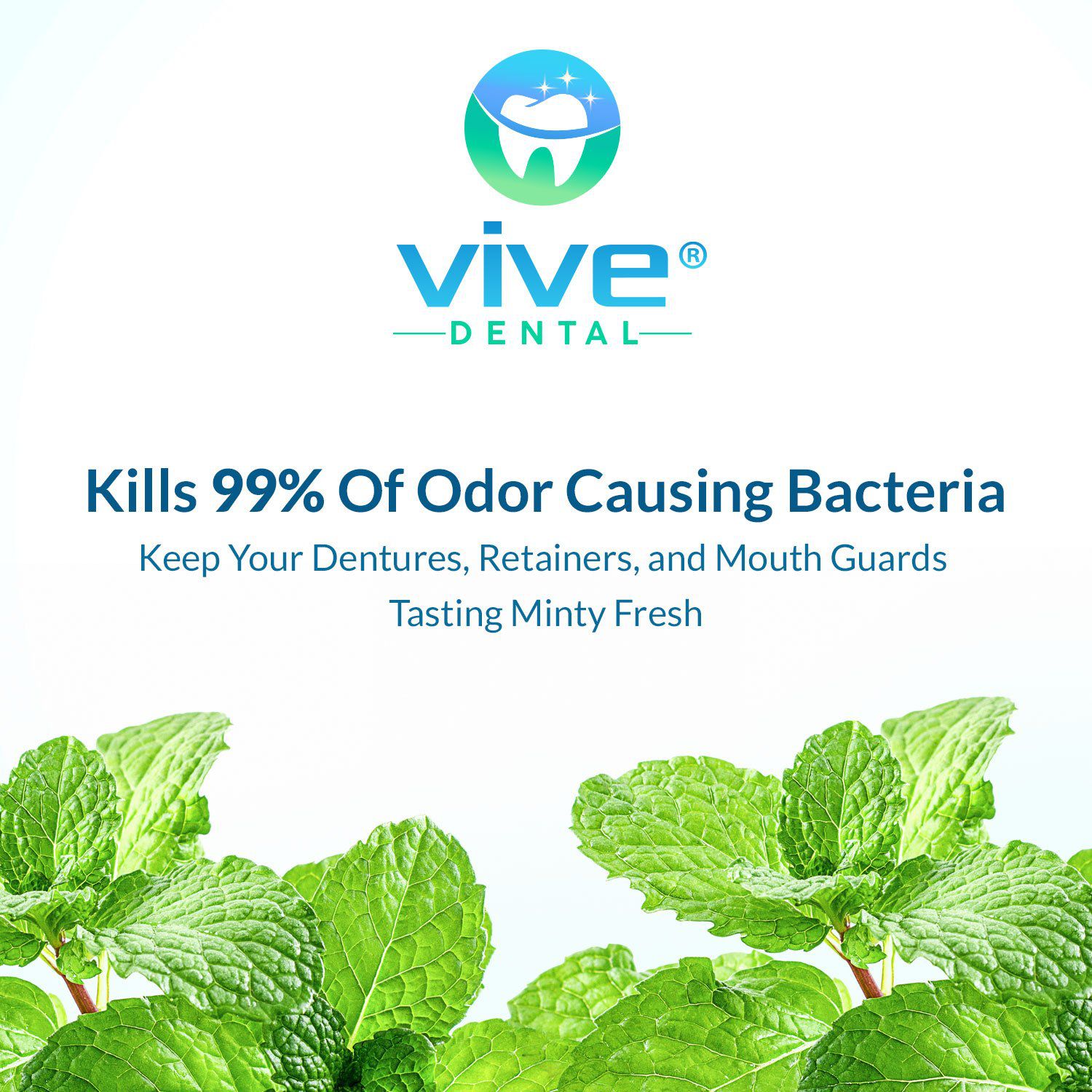 Vive Health - Denture Cleaning Tablets, 90ct, Individually Wrapped