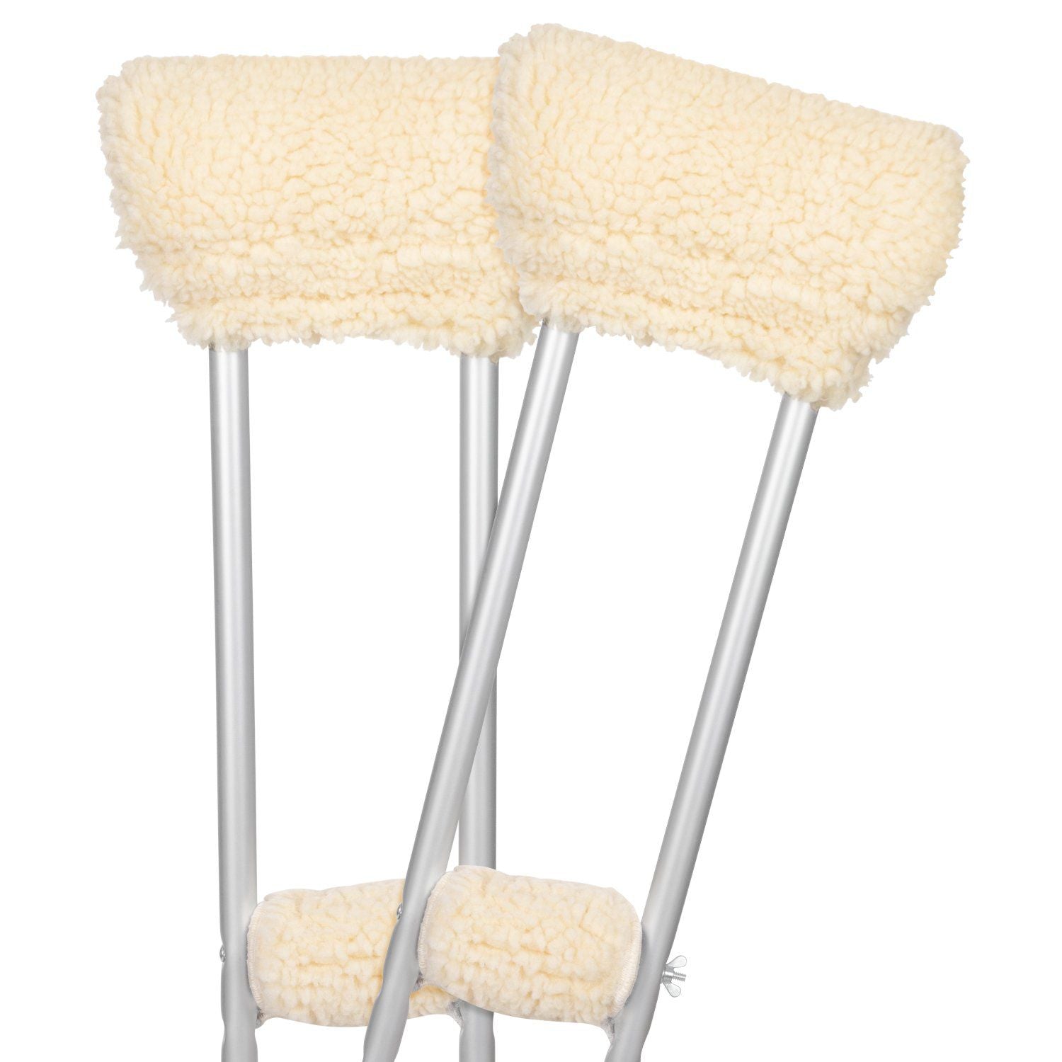 Vive Health - 3" Thick Sheepskin Crutch Pads