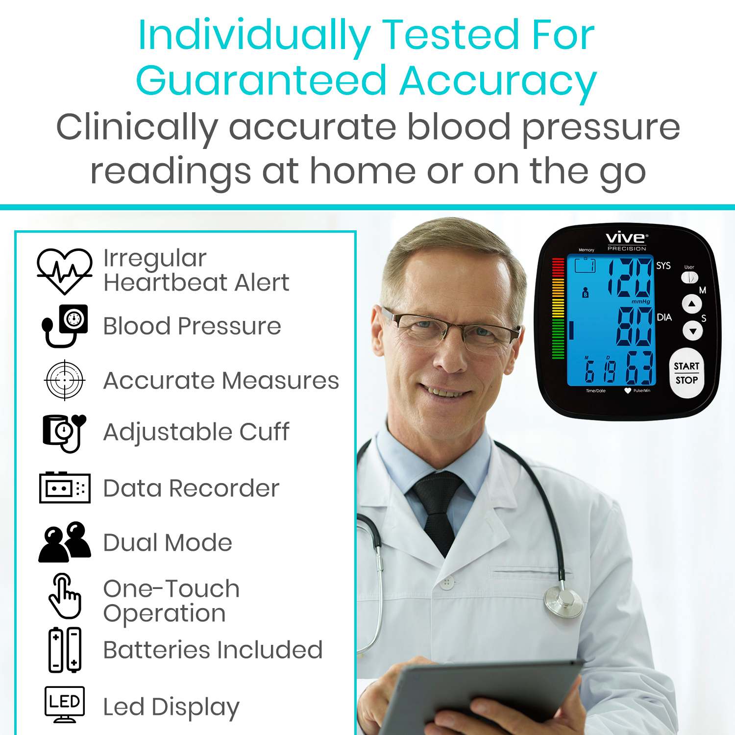 Vive Health -  Blood Pressure Monitor
