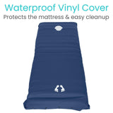 Vive Health - 5" Alternating Pressure Mattress, Pressure Pump, Twin, Waterproof Cover