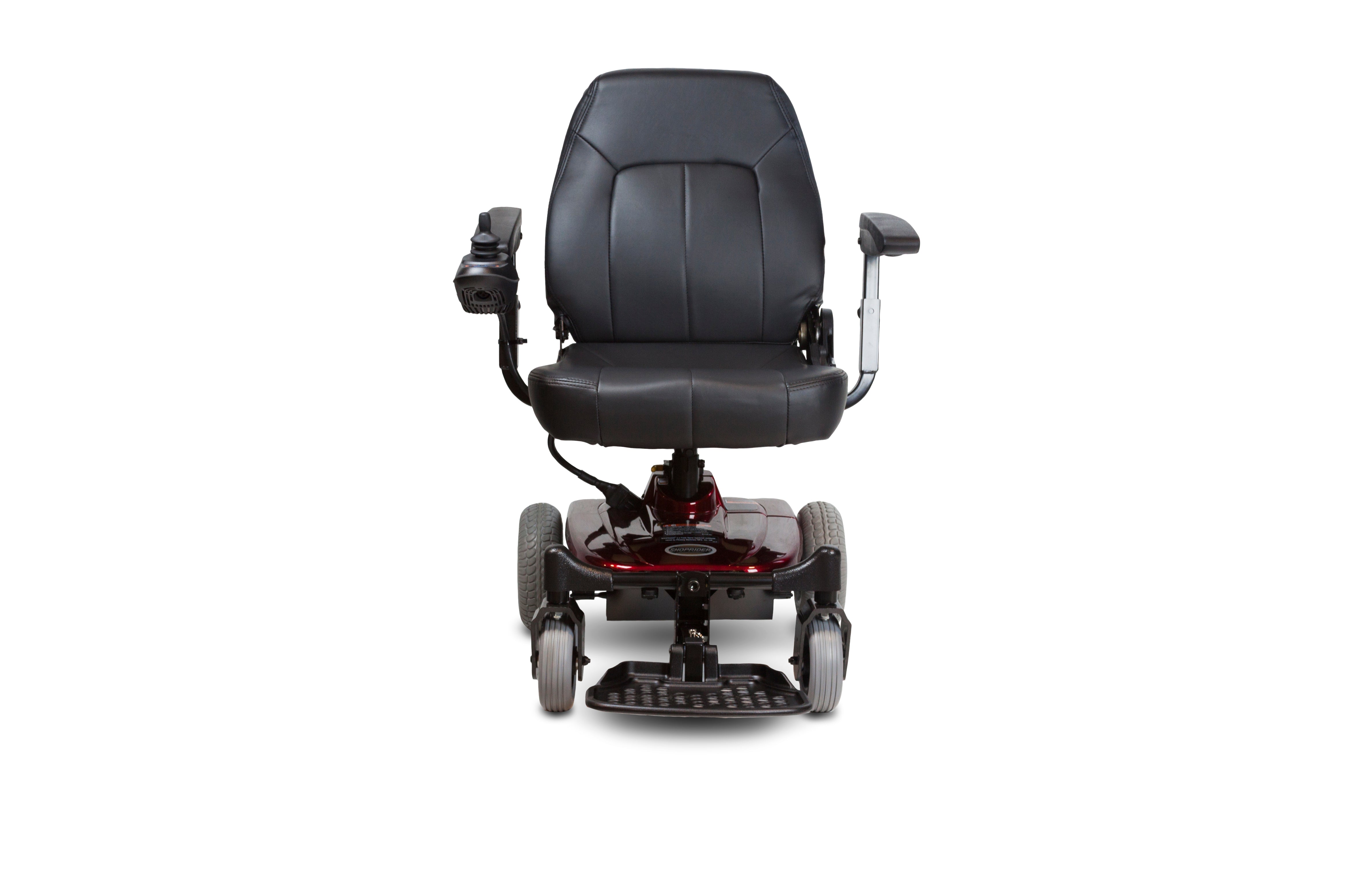 SHOPRIDER | 35" x 22.5" Jimmie Lightweight Power Chair with 250 lbs. Weight Capacity | UL8WPBS