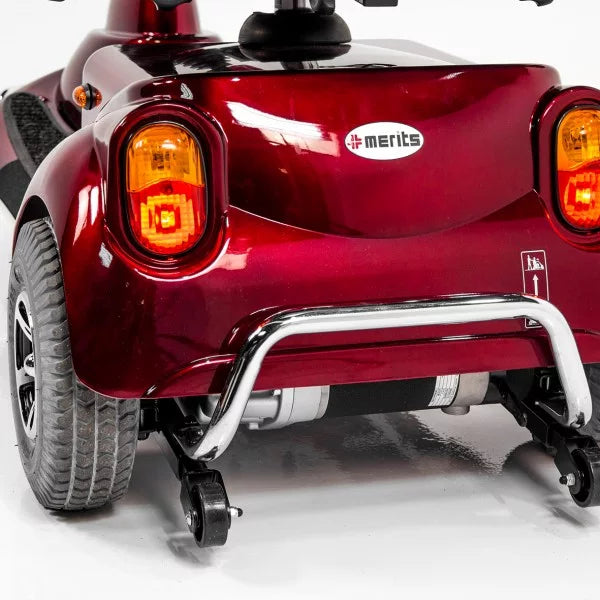 Merits - 3 Wheels 20" Pioneer 3 Red Mobility Scooter S13 - Pioneer 4