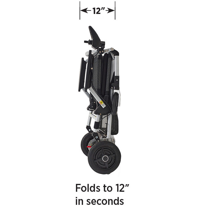 Journey - Certified Pre-owned Zoomer Folding Power Chair One-Handed Control