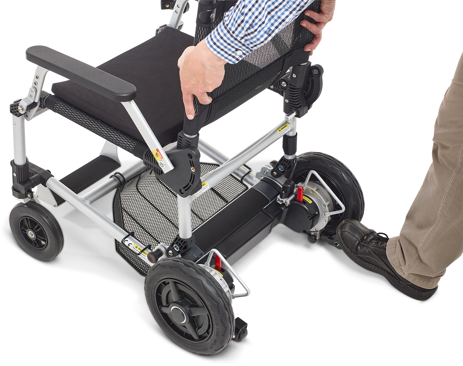 Journey - Certified Pre-owned Zoomer Folding Power Chair One-Handed Control